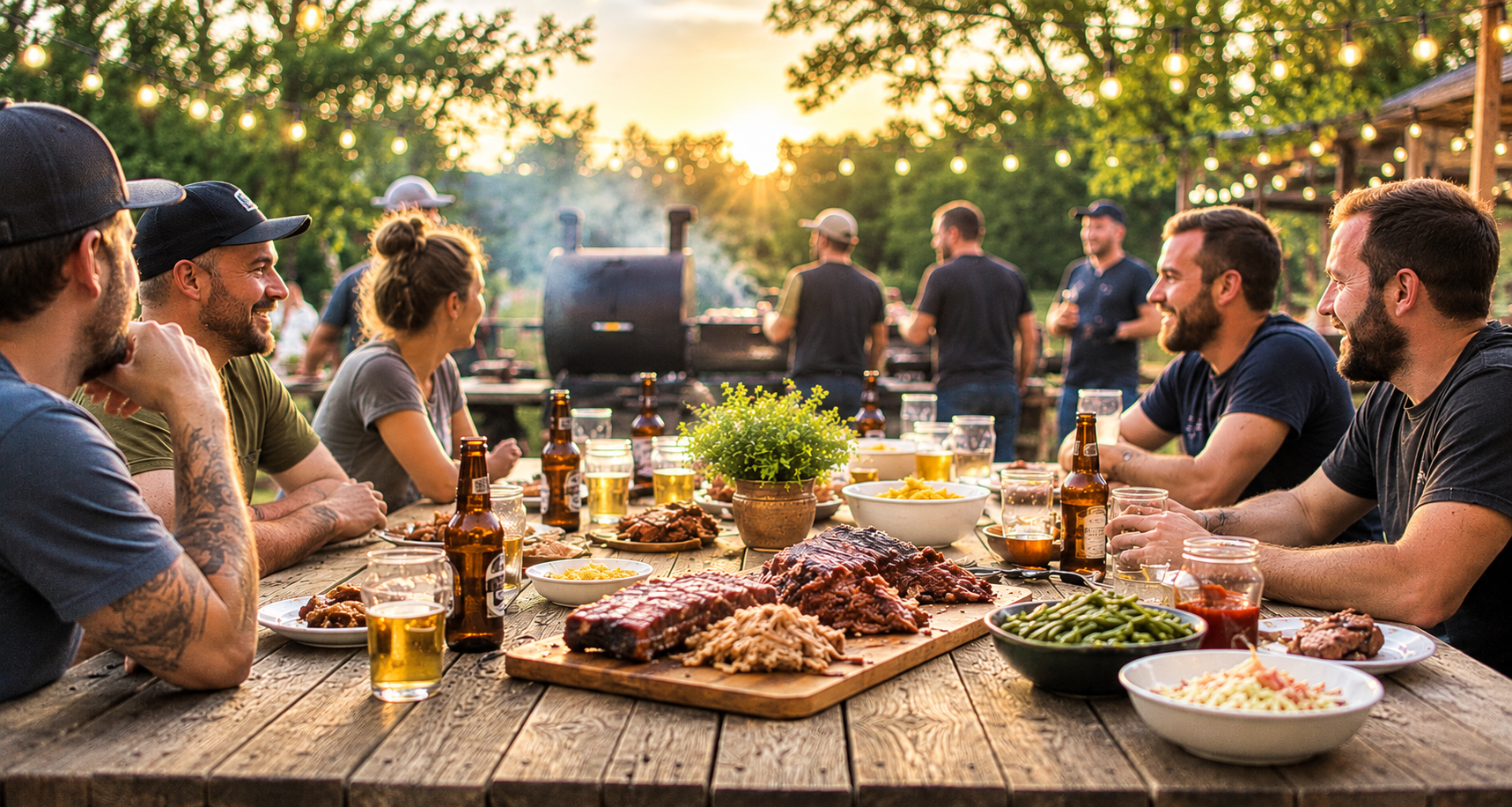 Una giornata conviviale organizzata dalla Sunday BBQ Society
